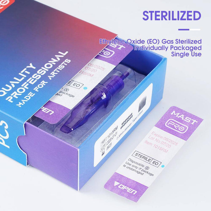 Dragonhawk - Mast Pro Cartridges - 5 Round Shader (20pcs) - Choose Type