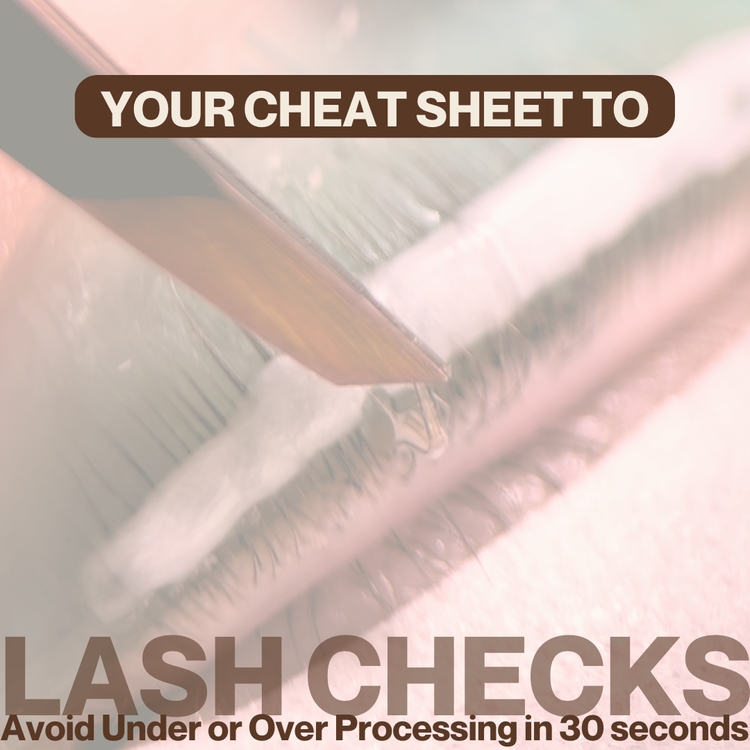 Your Cheat Sheet to: Lash Checks