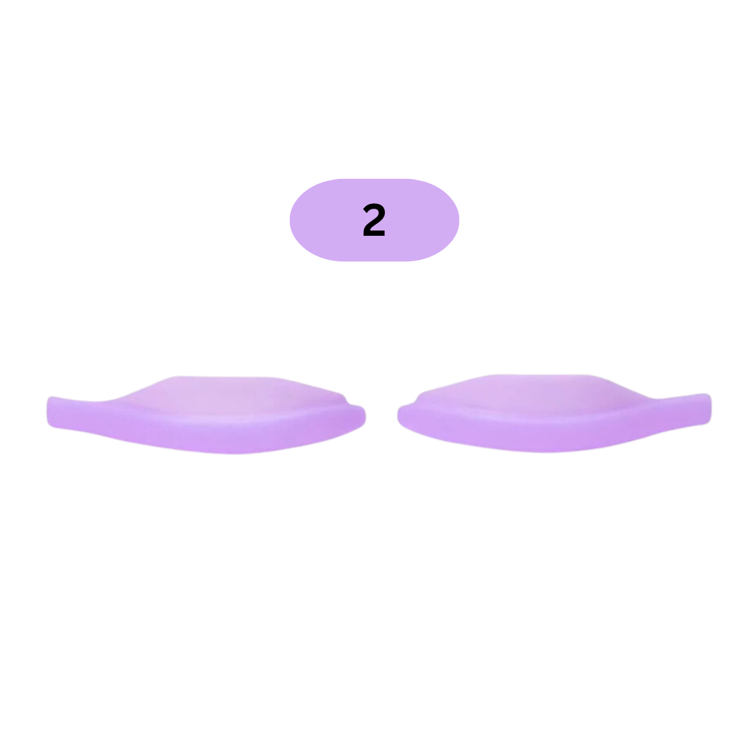 Katya Vinog - Silicone shields for lash lift / Lavender (8 Sizes Available)