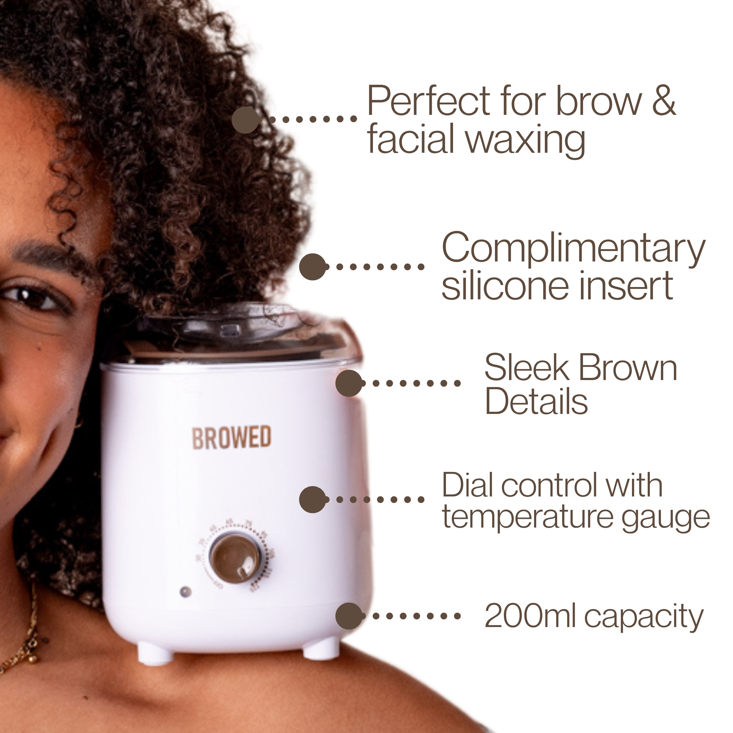 BROWED - Brow Wax Starter Kit