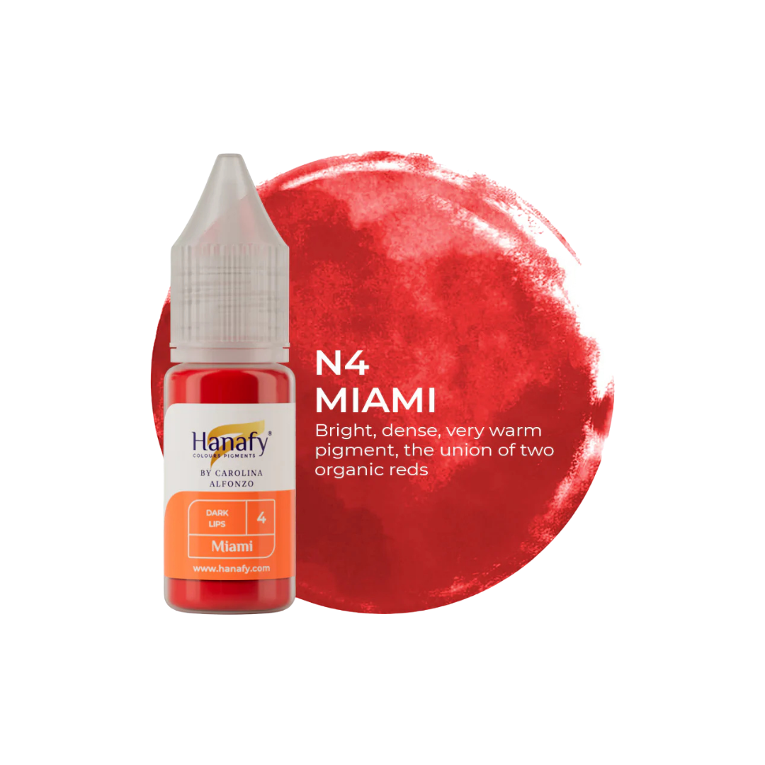Hanafy - Dark Lips Pigment - N4 Miami, 10ml