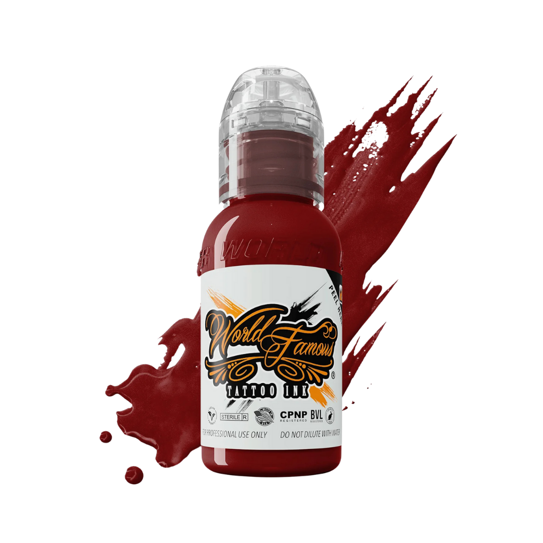 World Famous Tattoo Ink - Valhalla Portrait Ragnarok Red