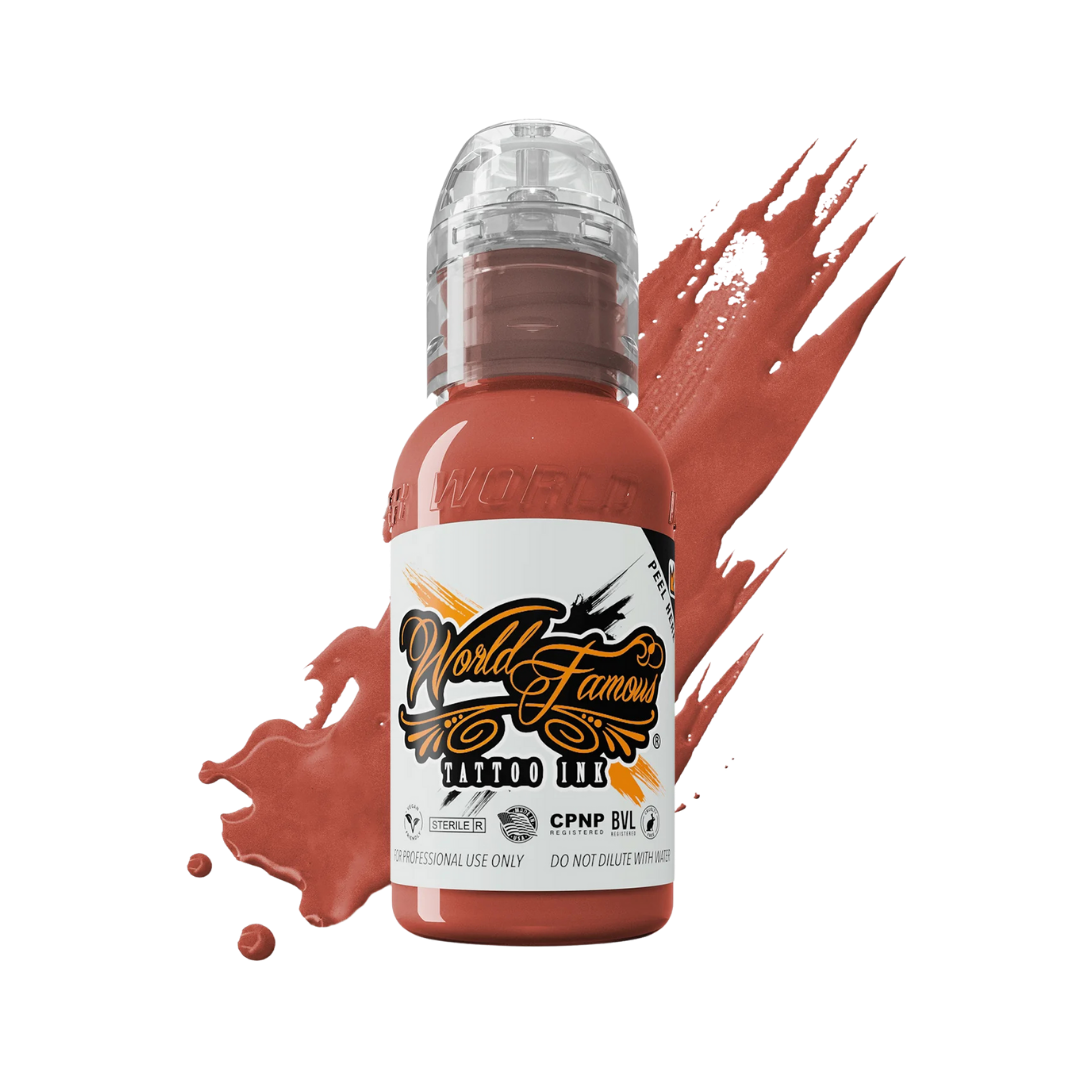 World Famous Tattoo Ink - Mars Sand Red