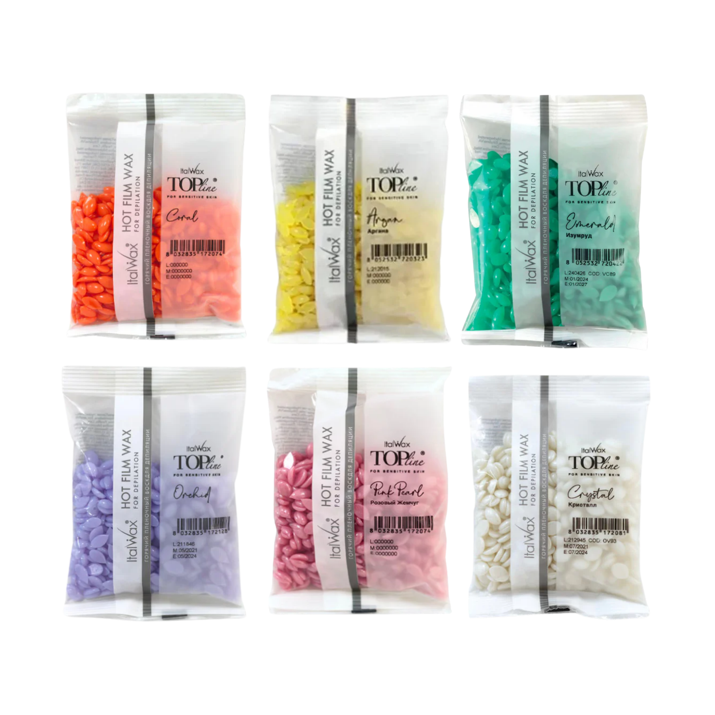 ItalWax - TopLine Sample Kit (6 x 100g)