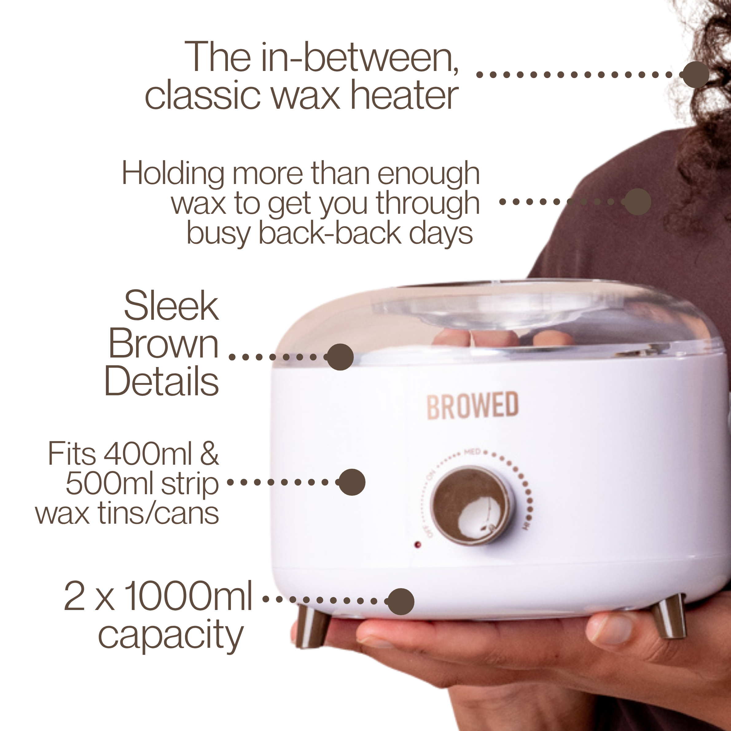 BROWED - Brow Wax Essentials