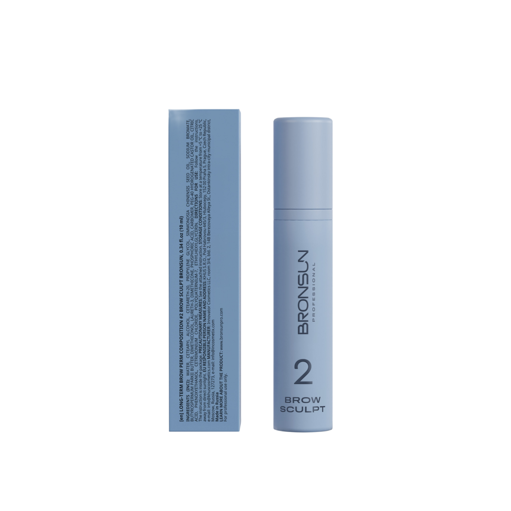 Bronsun - Long Term Brow Perm Composition,