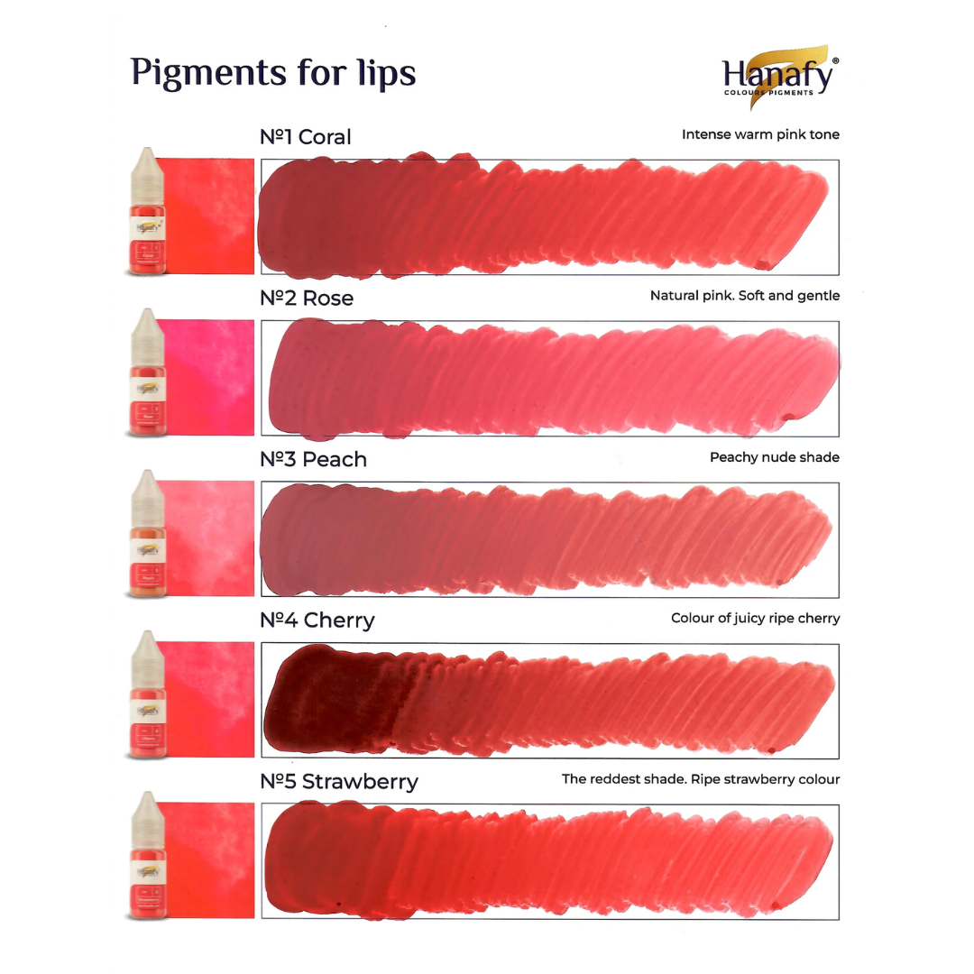 Hanafy - LIP Pigment - N6 Raspberry, 10ml