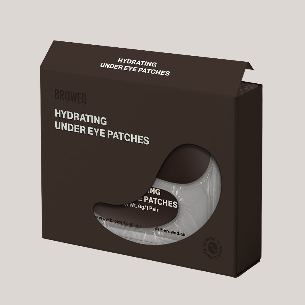 Browed - Hydrating Under Eye Patches, 10 pack (Wholesale 5 pack, RRP $19.95)