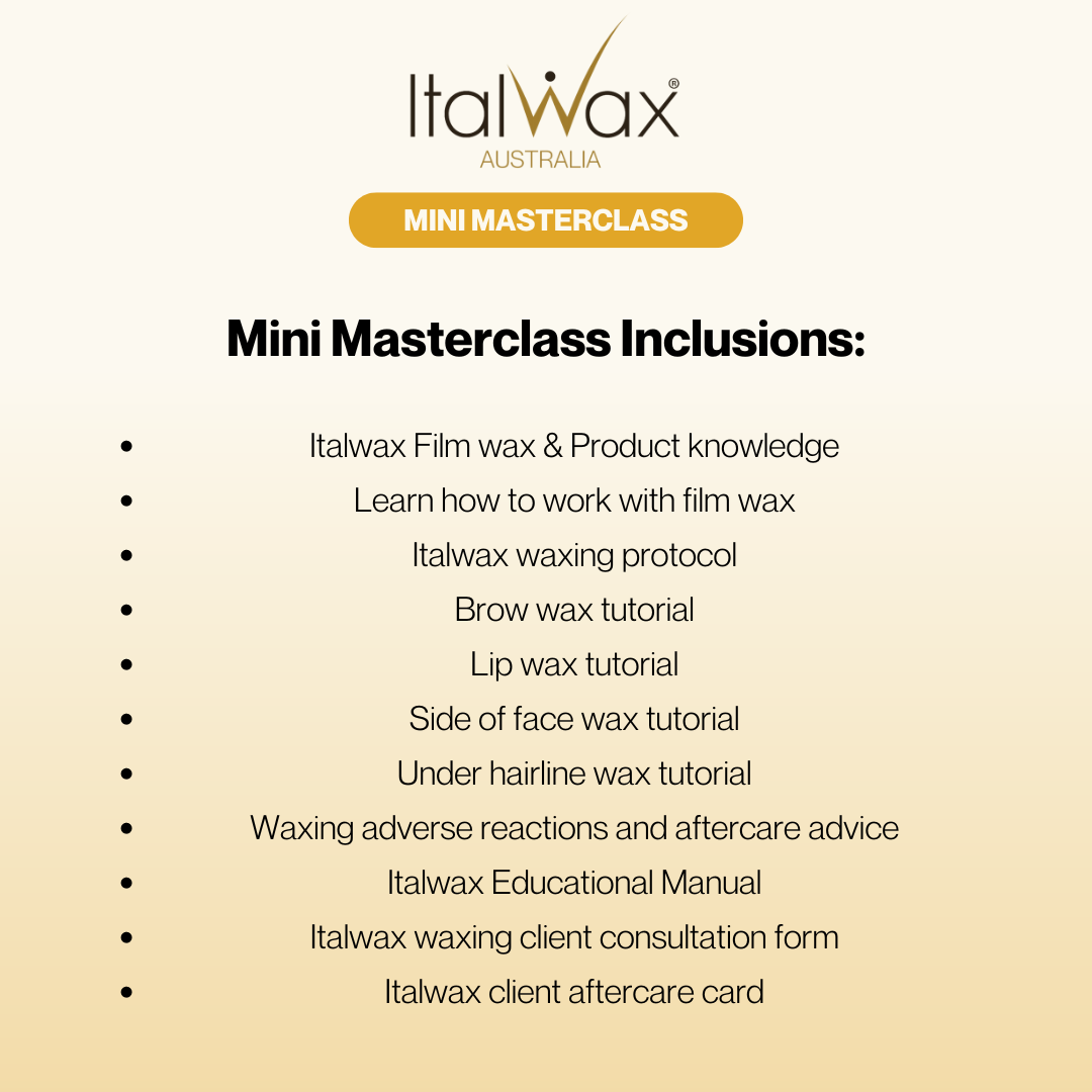 ITALWAX - Online Mini Masterclass