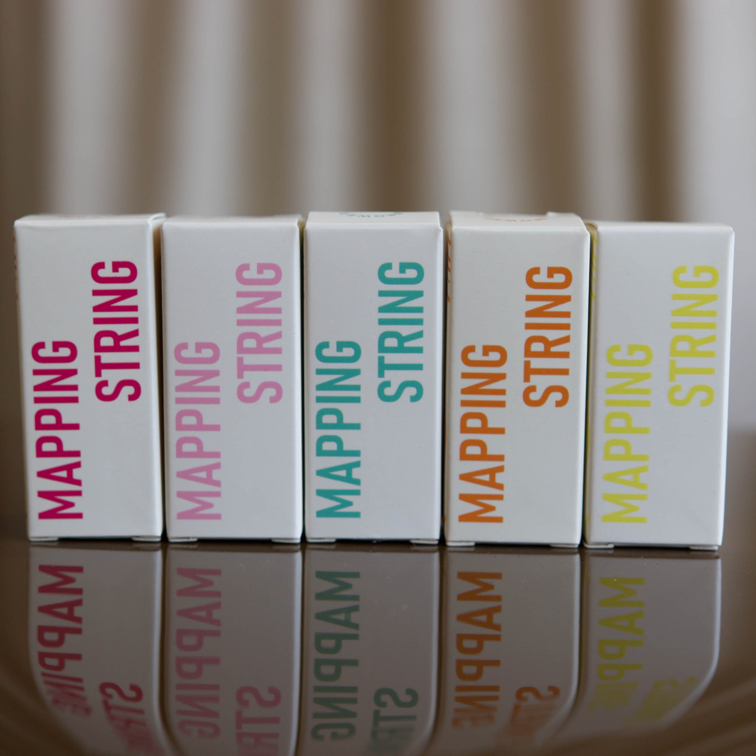 Browed - 5 Pack Coloured Mapping String