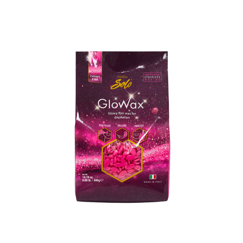 ItalWax - Cherry Pink Glowax (Film Wax), 400g