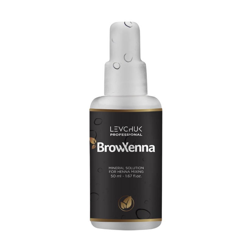 Brow Xenna - Mineral solution for henna mixing, 50ml
