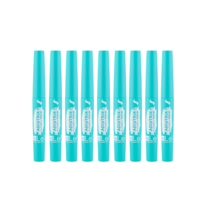 InLei® - Adiutrix Lash and Brow Growth Serum, 5ml - Display stand with 9 full size products (RRP $79.95 Each)