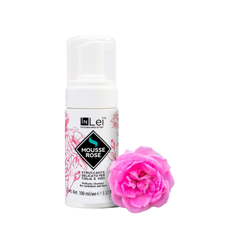 InLei® - Delicate Mousse Cleanser, Rose (100 ml) (Wholesale 3 pack, RRP $32.95 Each)