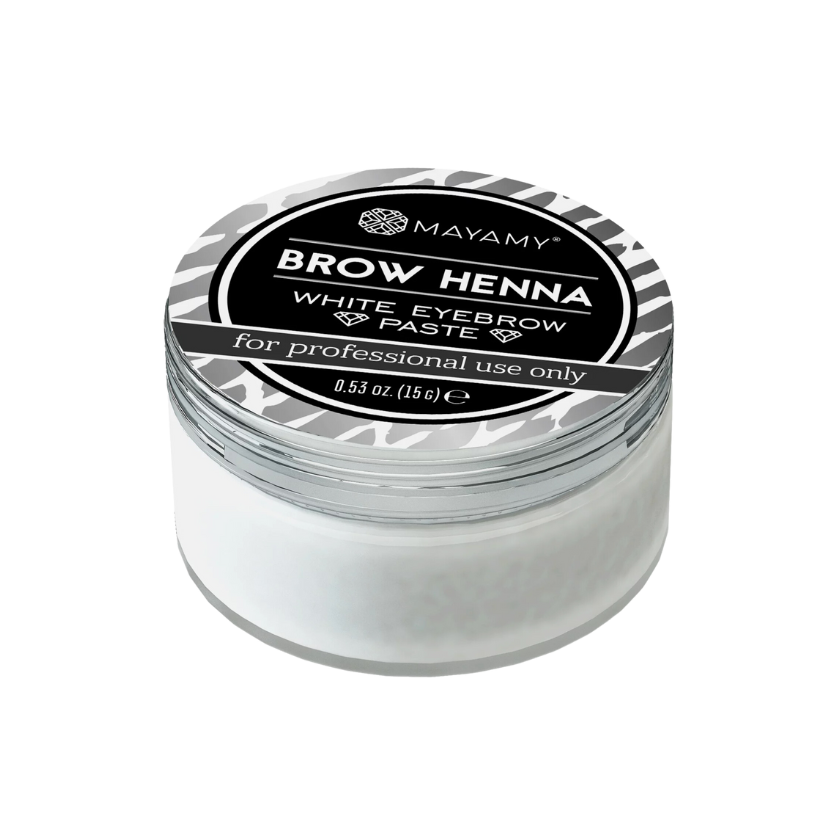 Mayamy - Brow Henna White Eyebrow Paste, 15g
