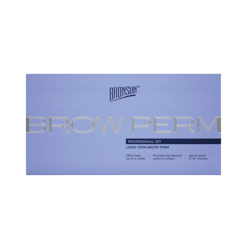 Bronsun - Long Term Brow Perm Composition Box Set - 3 Steps
