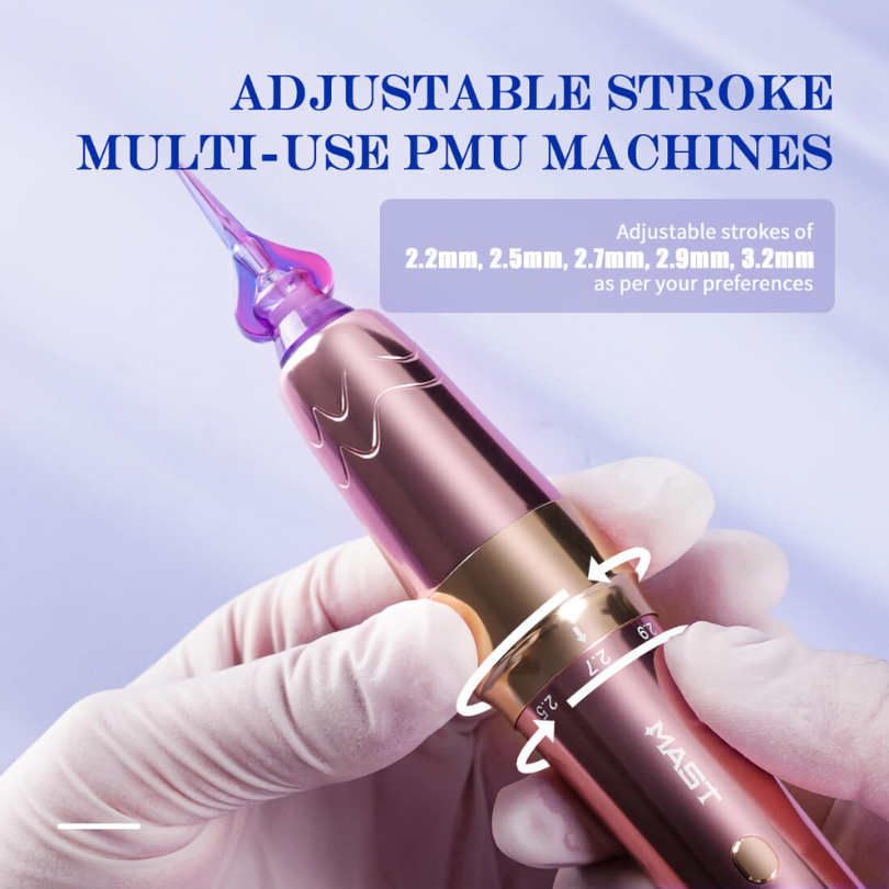 Dragonhawk Mast P60 Pen Machine w/Dual Battery - GOLD