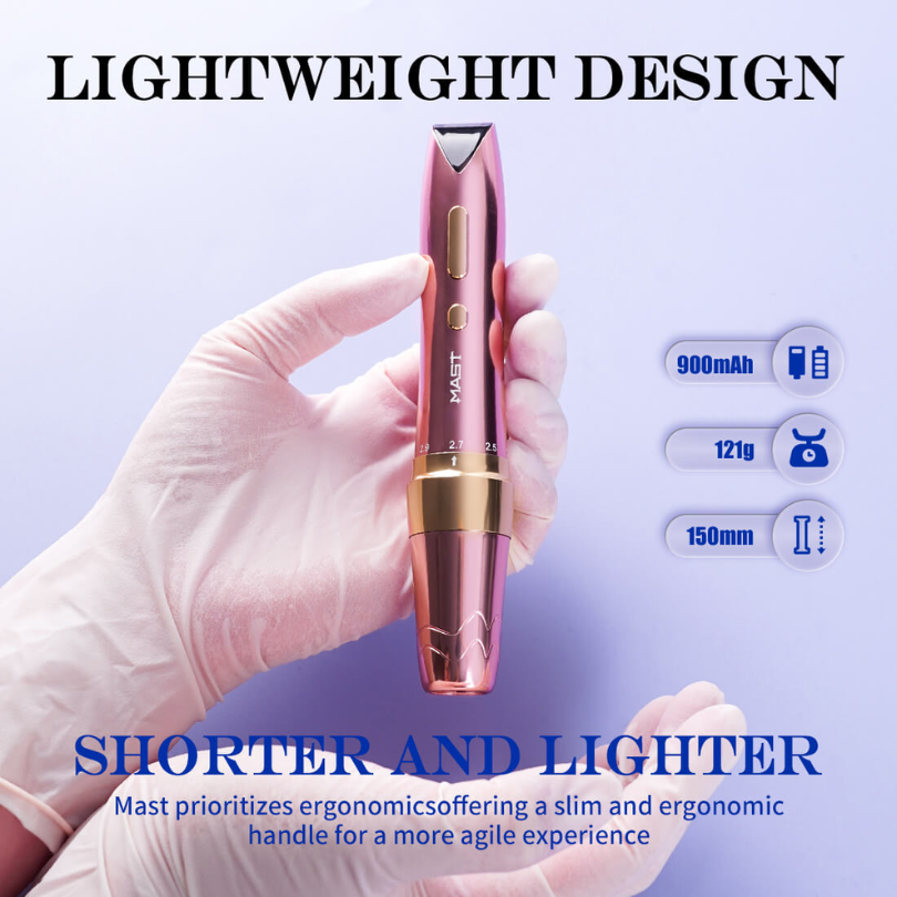 Dragonhawk Mast P60 Pen Machine w/Dual Battery - GOLD