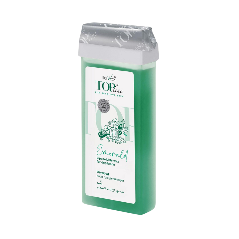Italwax - Emerald Top Line Wax Cartridge, 100ml