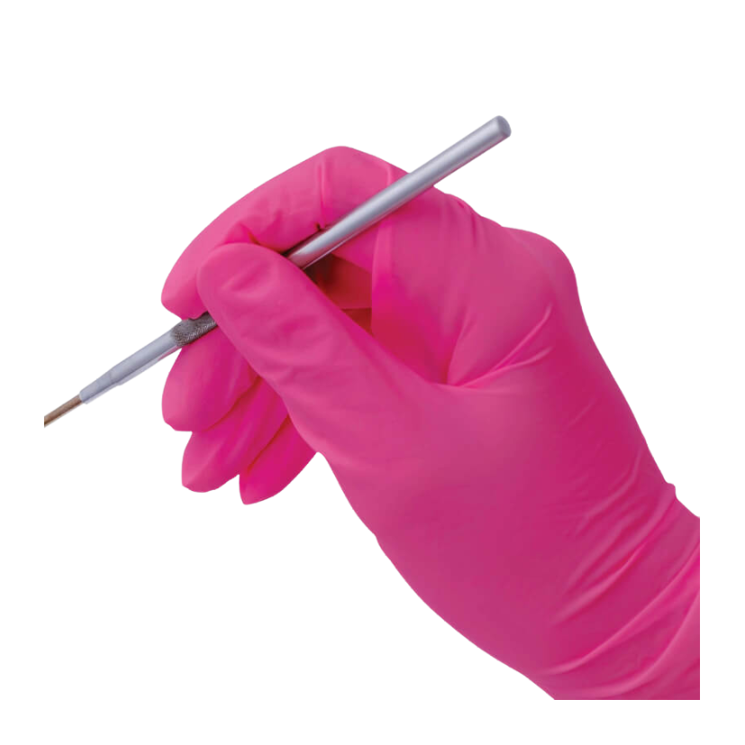 Bastion - Disposable Nitrile Gloves - PINK (200pcs) XL