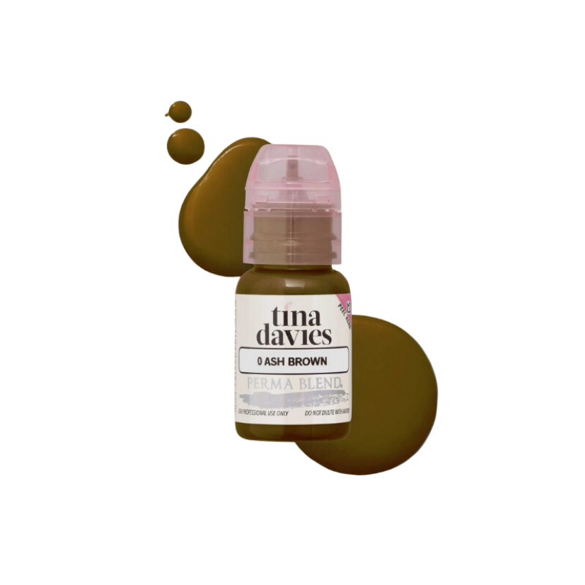 Tina Davies - I Love Ink BROW Pigment - Ash Brown 15ml