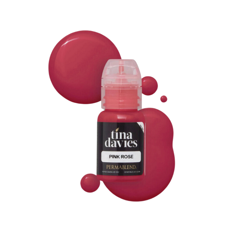 Tina Davies - I Love Ink LIP Pigment - Pink Rose, 15ml