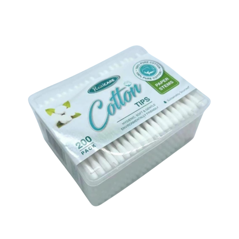 Cotton Tips with Paper Stem (200 or 1000 pcs)