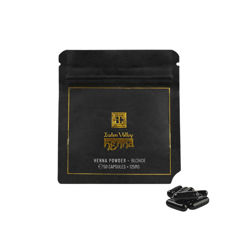 Brow Code - Brow Henna Powder Capsules, 50 Pack