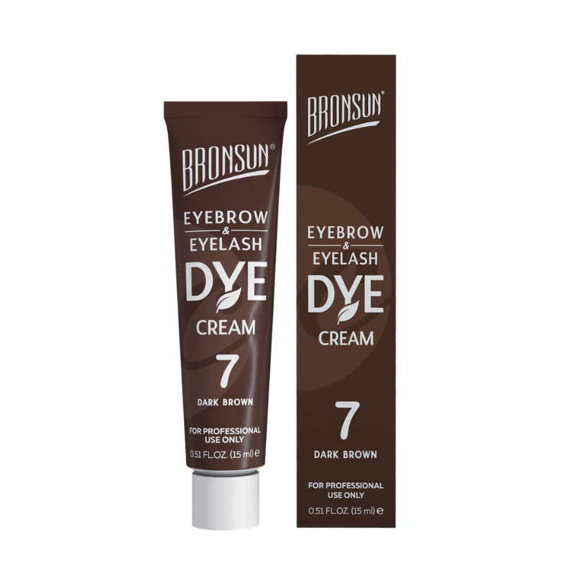 Bronsun - Eyebrow & Eyelash Cream Dye, 7 Colours