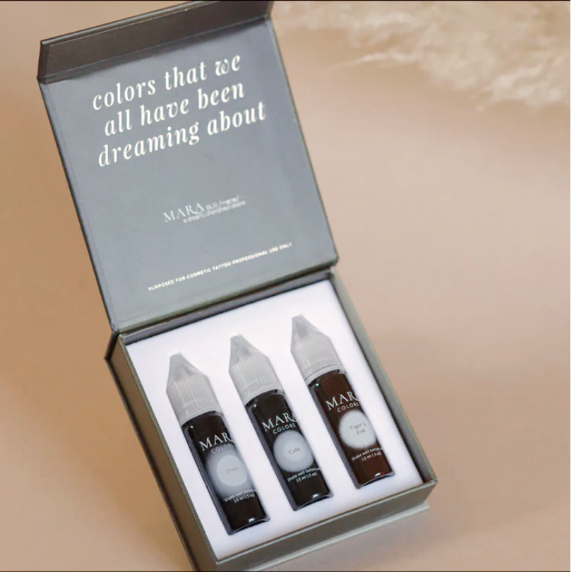 Mara Pro - Dreamy Eyeliner Pigment Set (3 x 15ml)