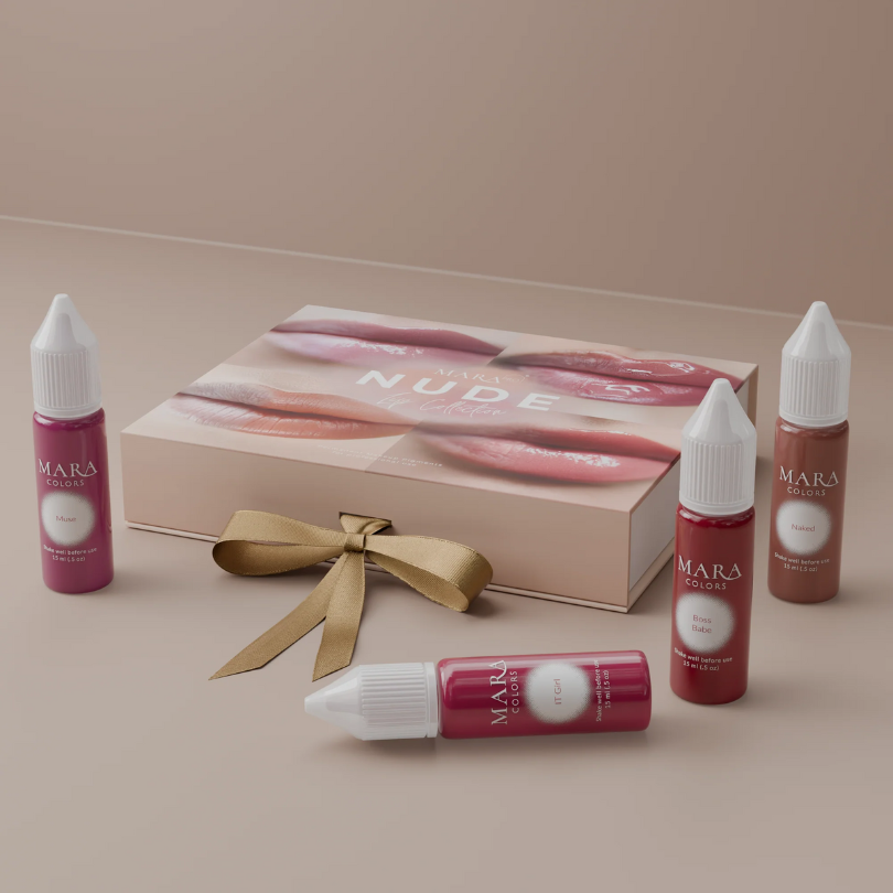 Mara Pro - Nude Lip Blush Pigment Collection (4 x 15ml)
