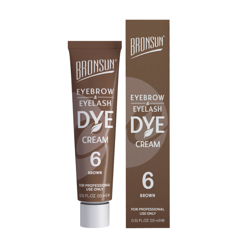 Bronsun - Eyebrow & Eyelash Cream Dye, 7 Colours