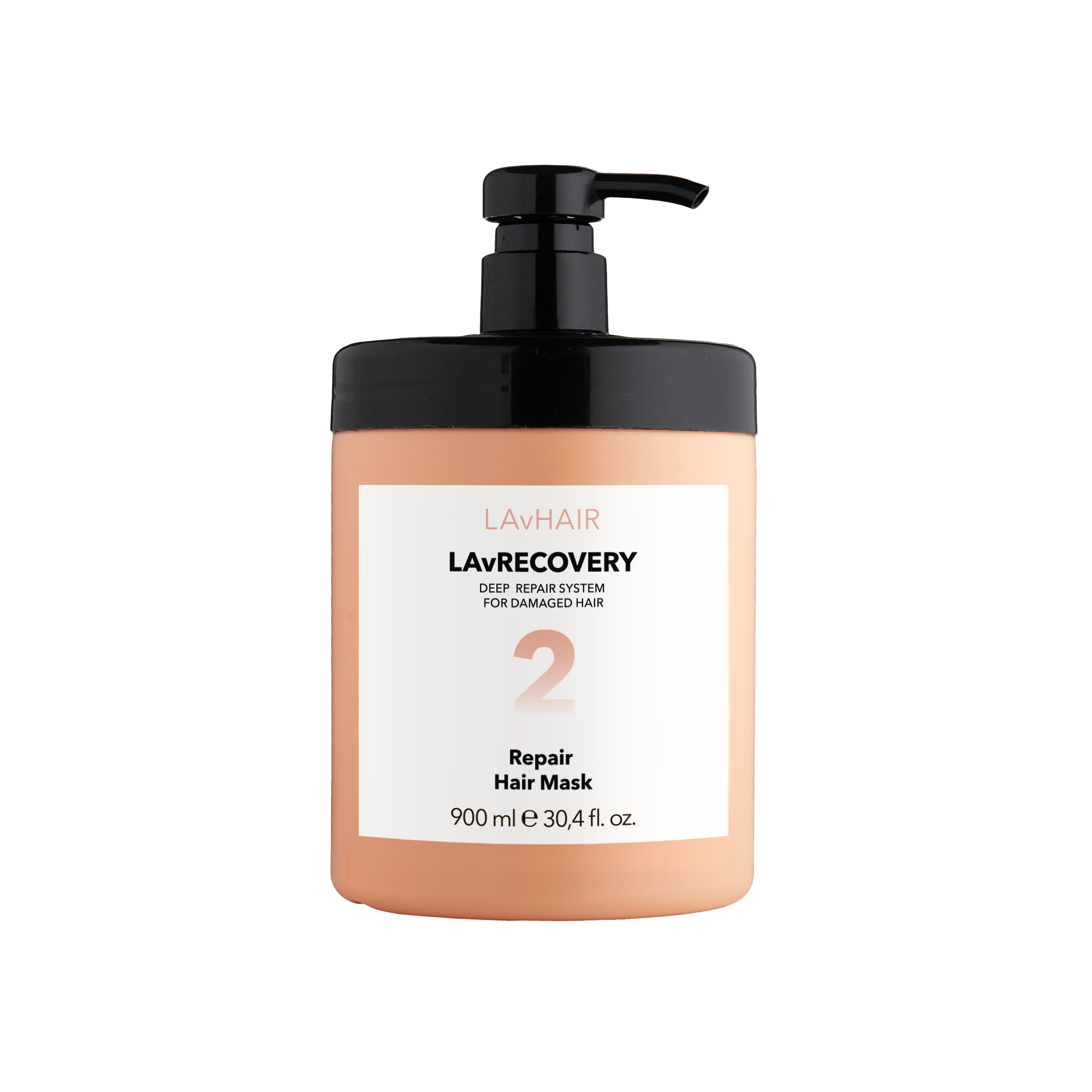 LAvHAIR - Deep Repair System for Damaged Hair - LAvRECOVERY Repair Hair Mask, 900ml