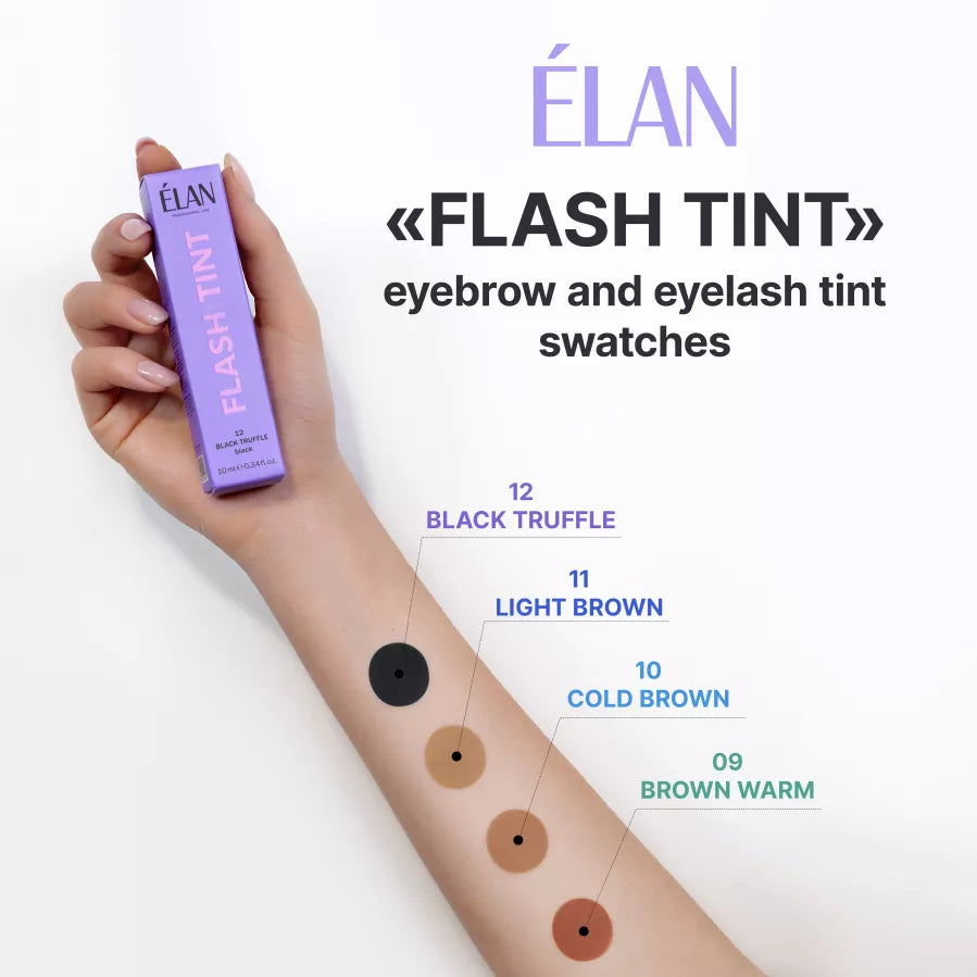ÉLAN - Eyebrow Tint, 10ml - 12 Black Truffle (Black)