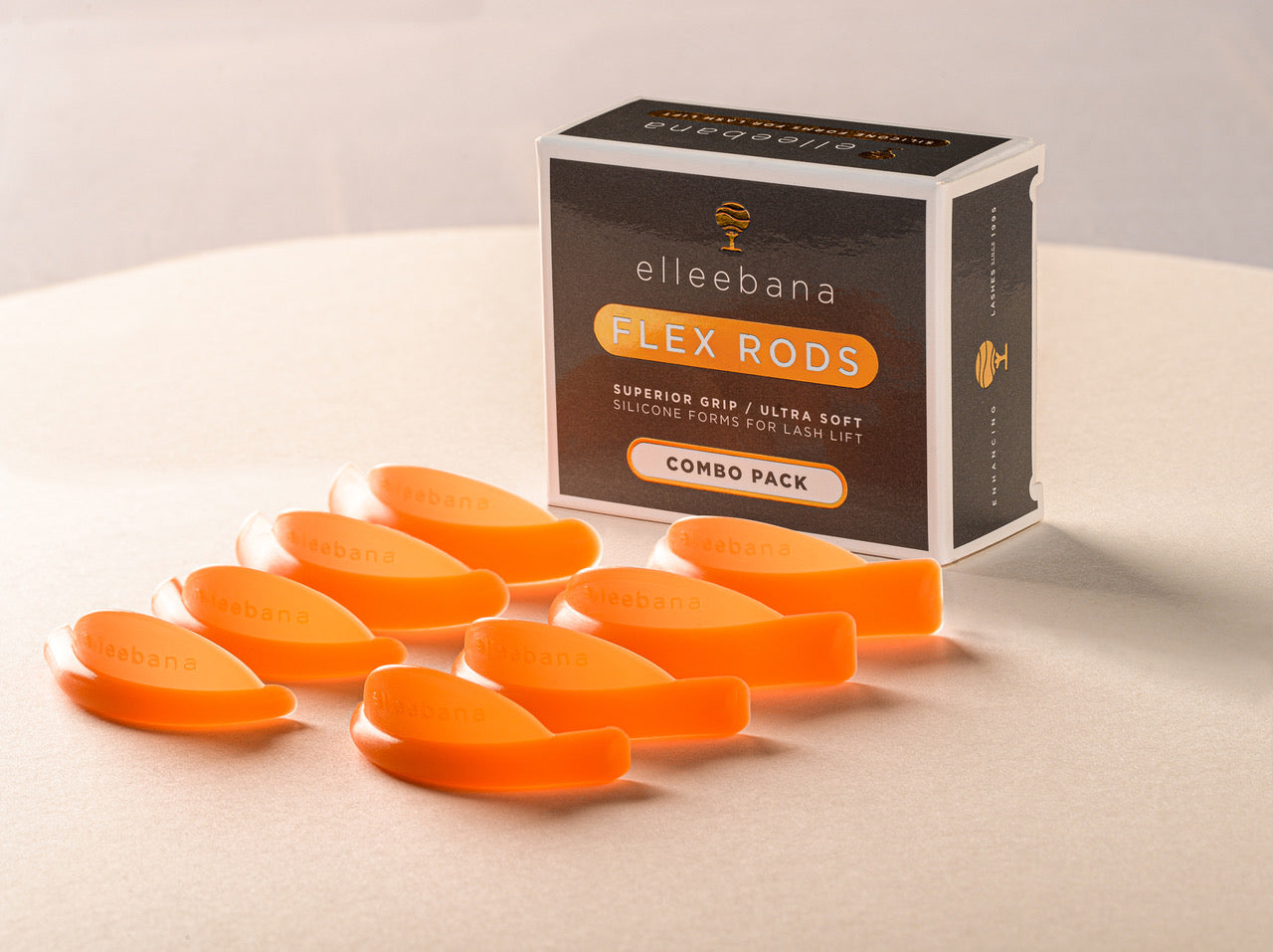 Elleebana - Silicone Flex Rods (Combo Pack - 4 pairs)