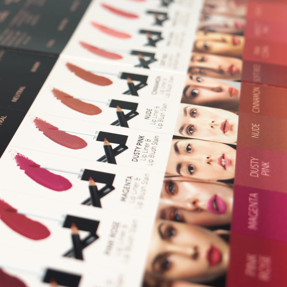 Tina Davies - I 💋 INK Lip Color Chart