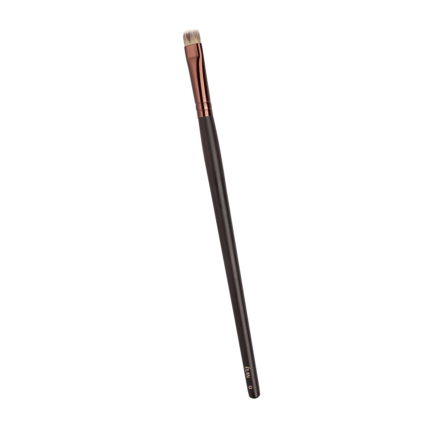 ÉLAN - Premium Professional Brow Brush Set (6 brushes, made from solid African Blackwood)