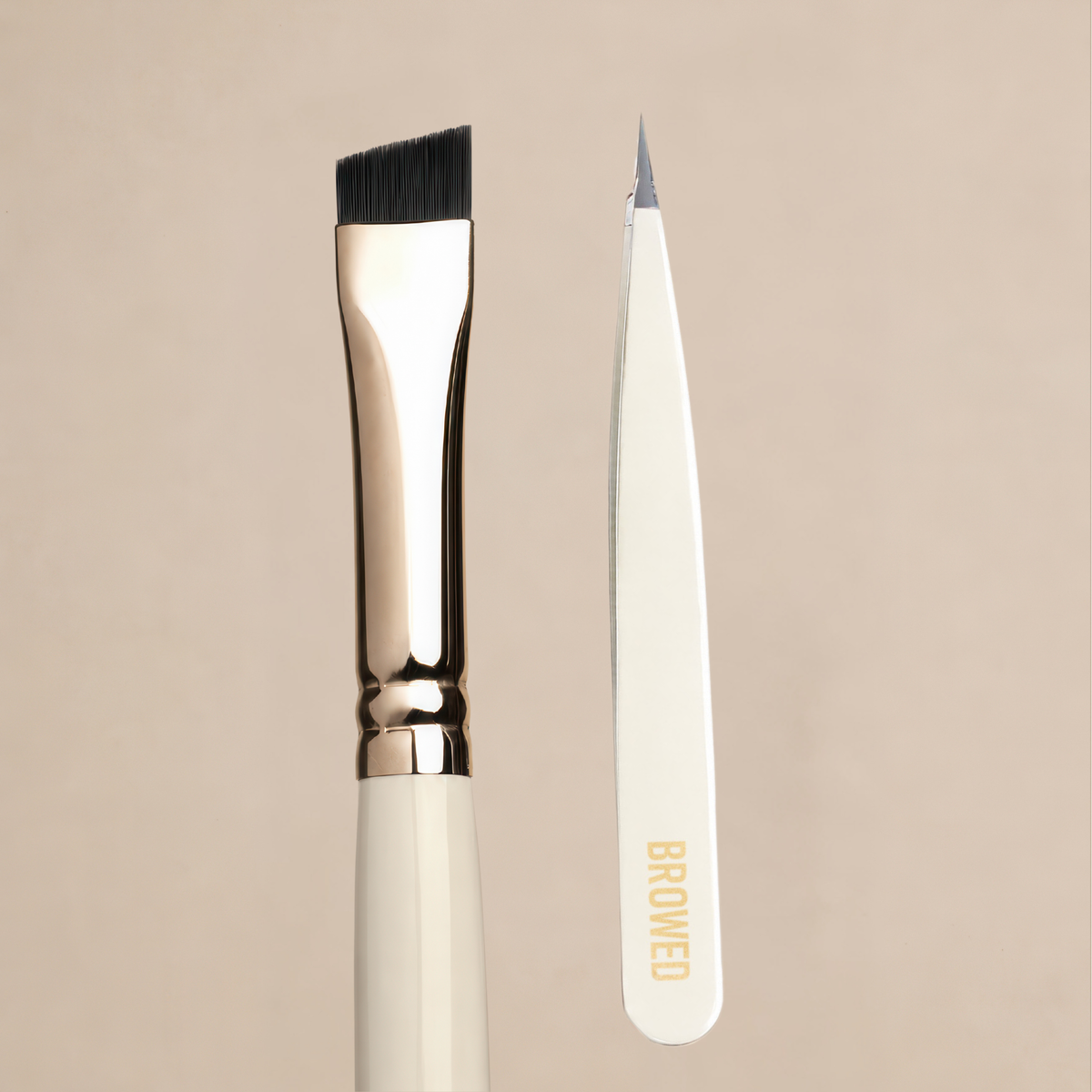BROWED - Babychino Brush + Tweezer Set