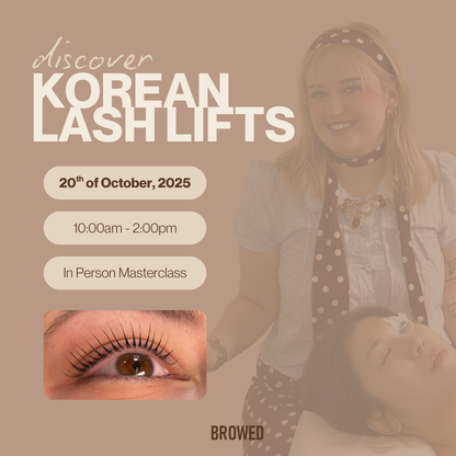 Discover Korean Lash Lifts: IN PERSON masterclass