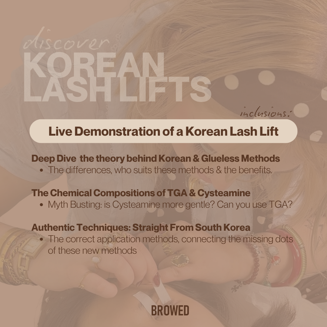 Discover Korean Lash Lifts: IN PERSON masterclass