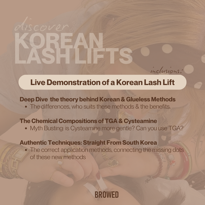 Discover Korean Lash Lifts: IN PERSON masterclass