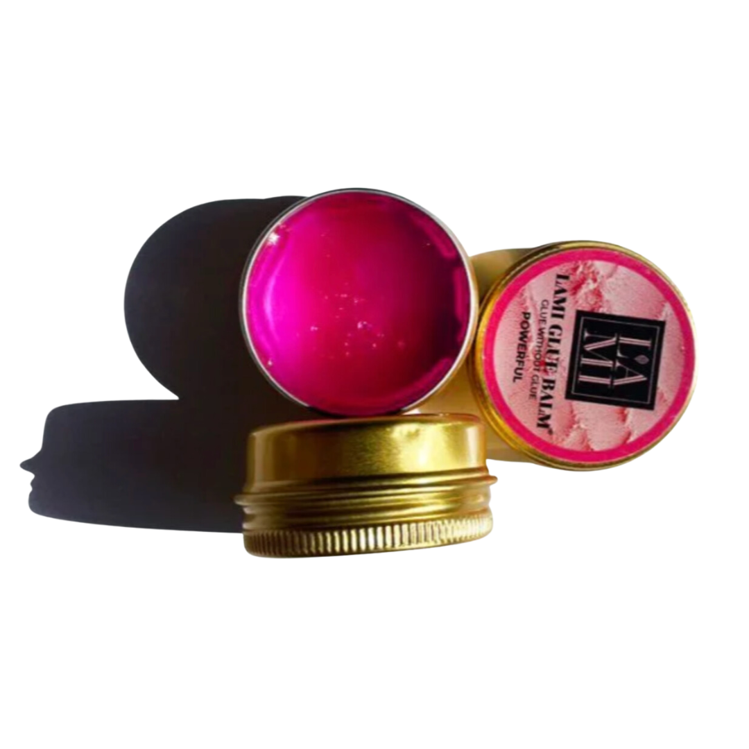 Lami Lashes - Lami Glue-Balm - Glue without glue, "Powerful" 20g (Peach)