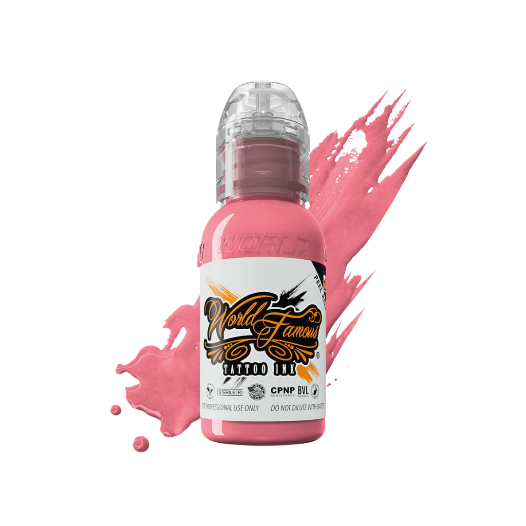 World Famous Tattoo Ink - Flying Pig Pink