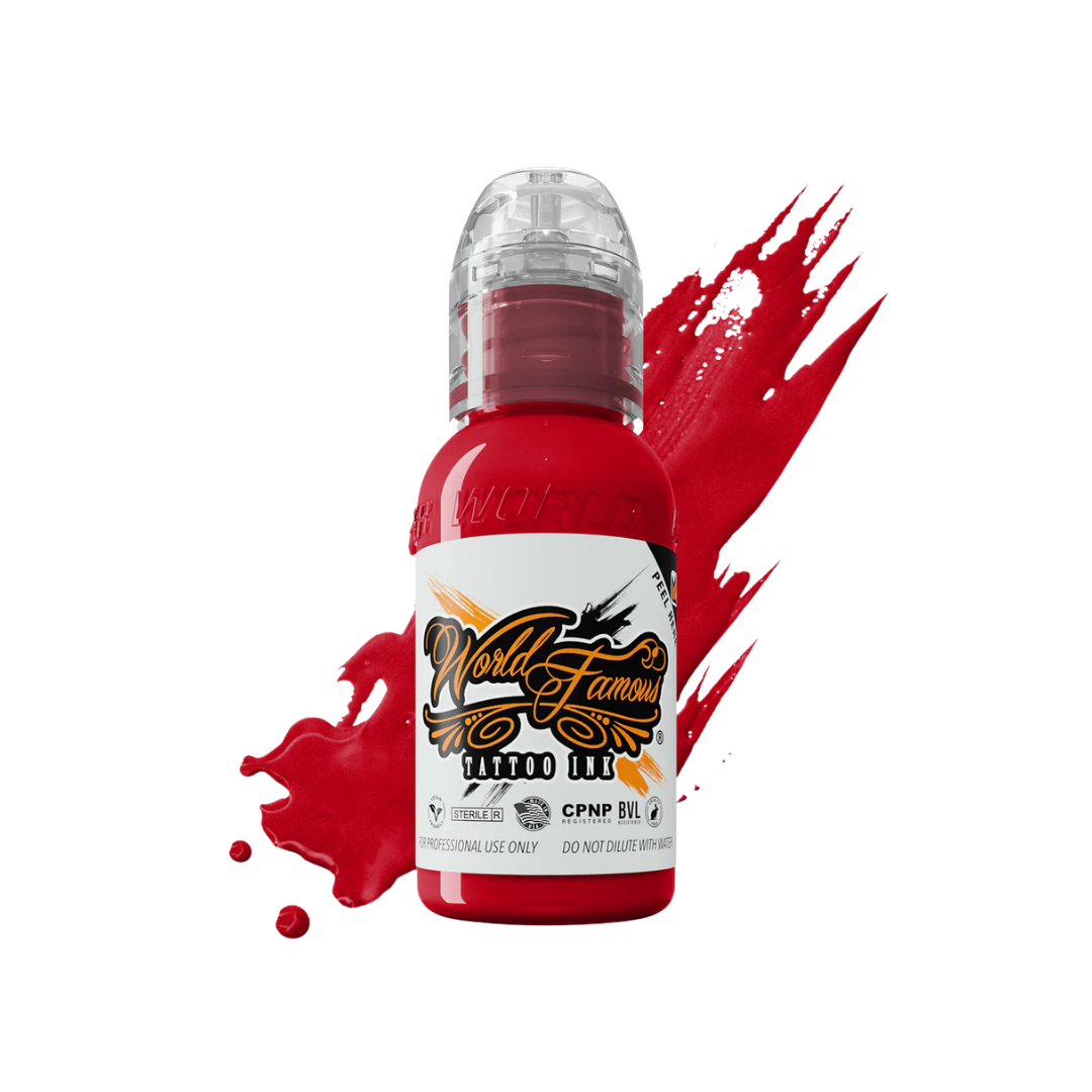 World Famous Tattoo Ink - Serial Killer Jack the Ripper Red