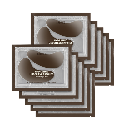 Browed - Hydrating Under Eye Patches, 10 pack (Wholesale 5 pack, RRP $19.95)