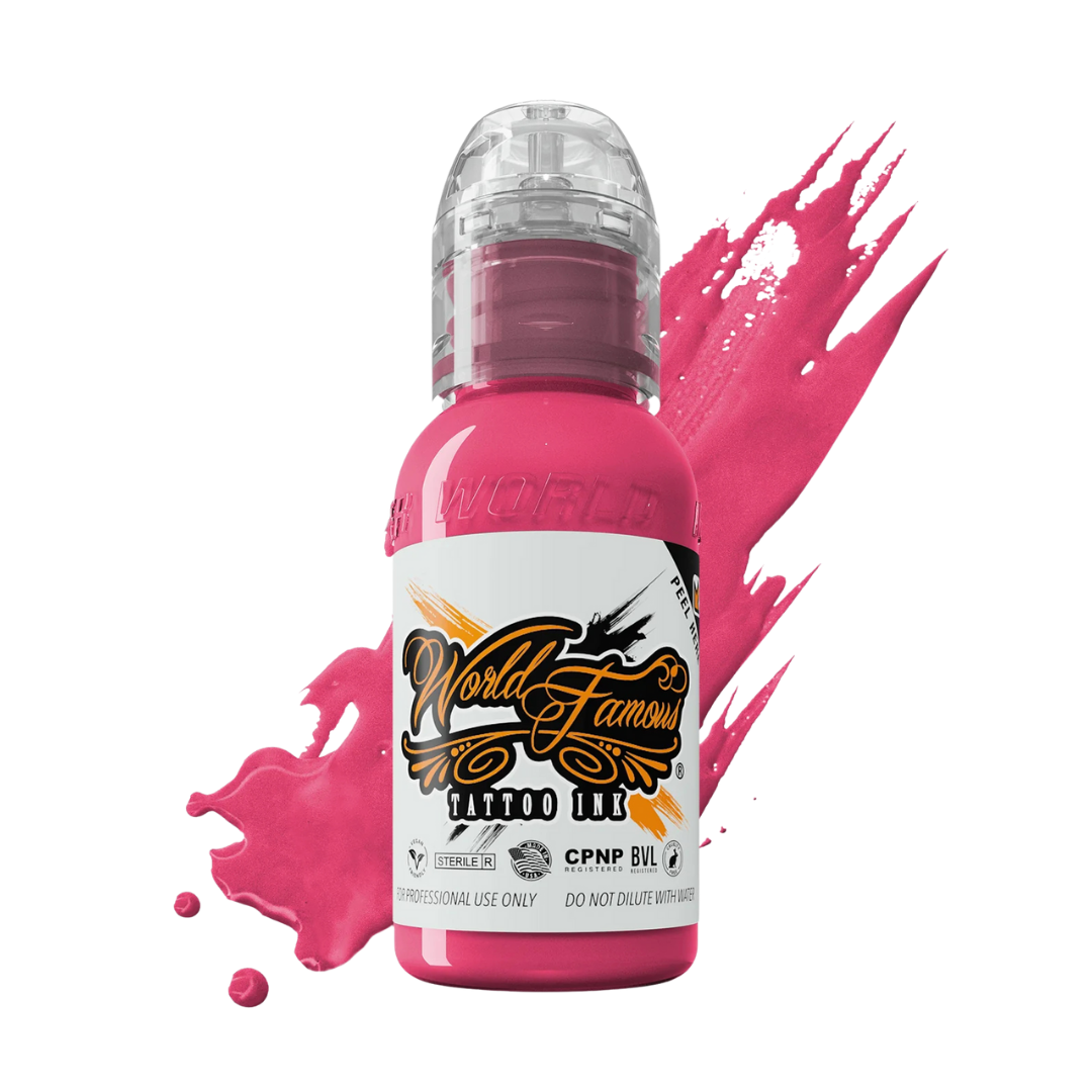 World Famous Tattoo Ink - Bali Pink