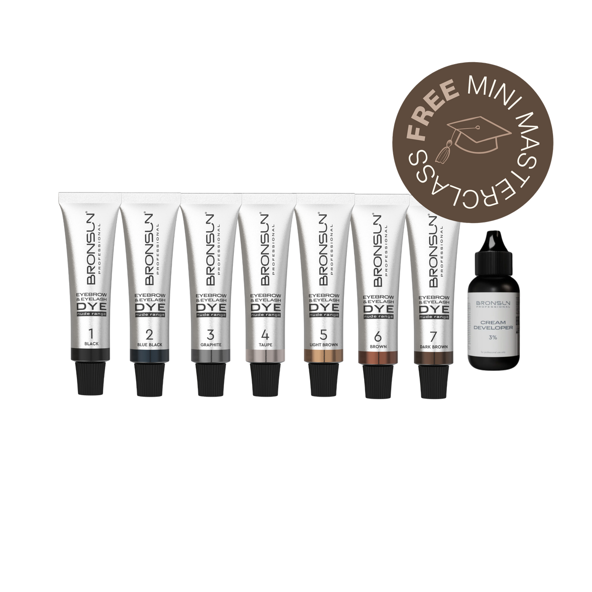 Bronsun - Nude Range Dye Kit with Developer