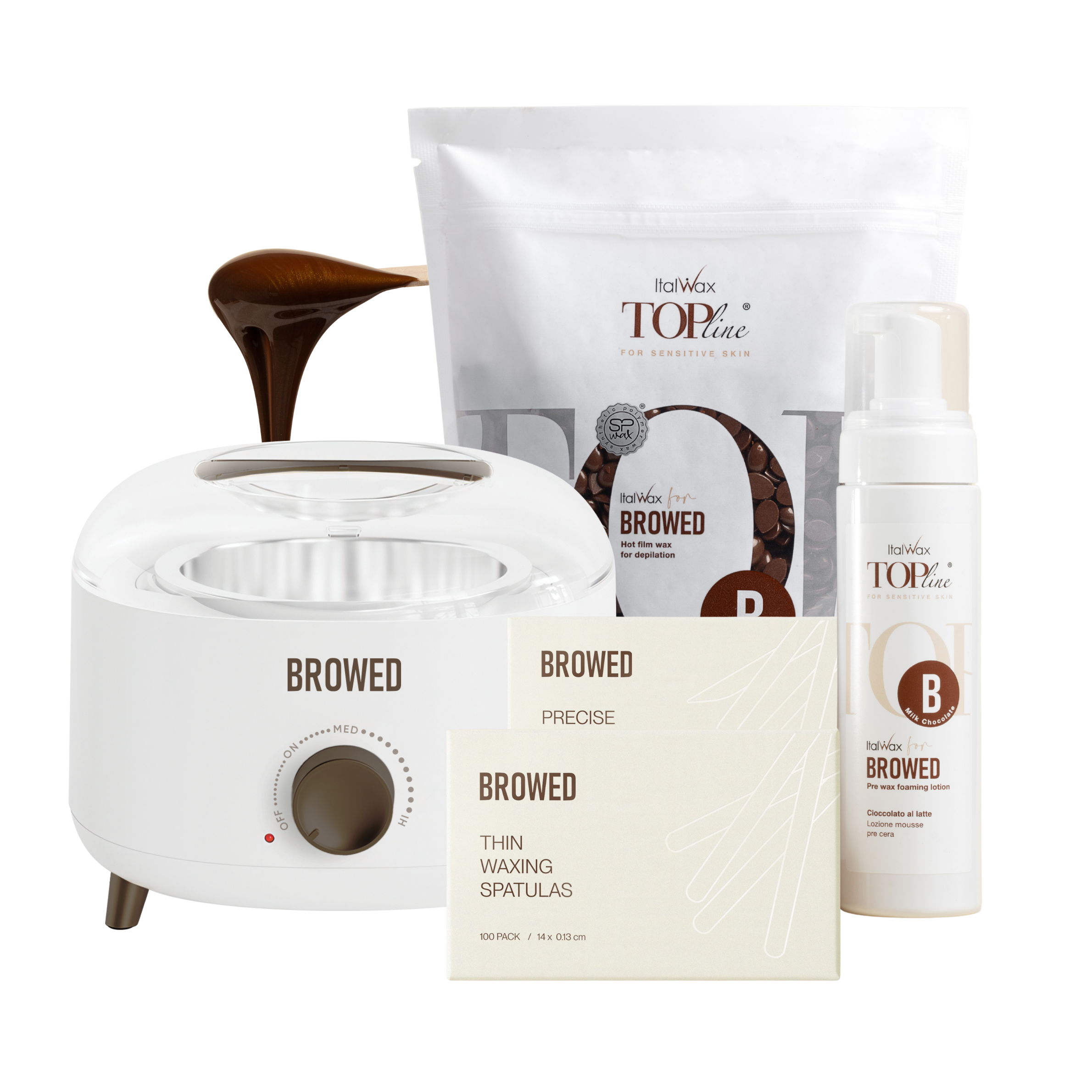 BROWED - Brow Wax Essentials