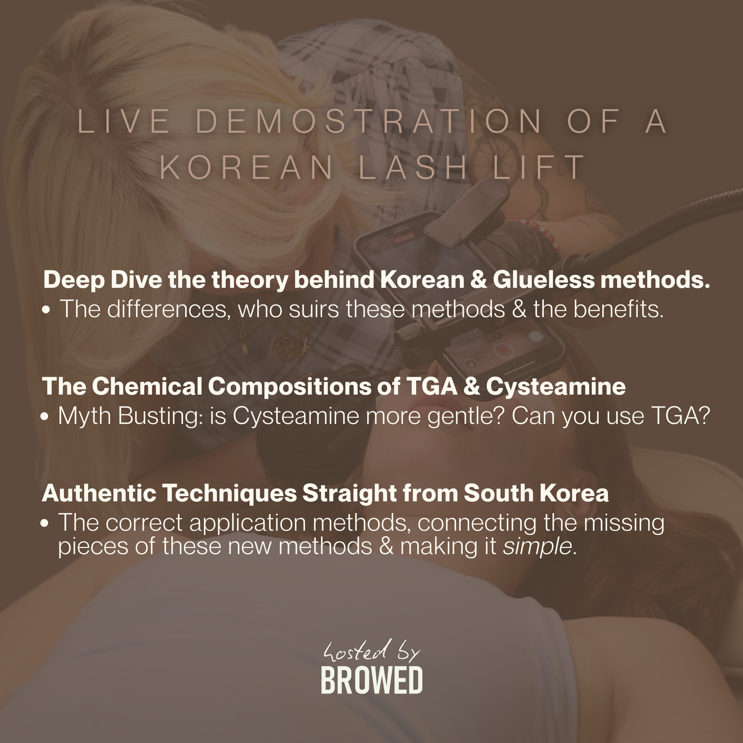 Discover Korean Lash Lifts: Melbourne Masterclass