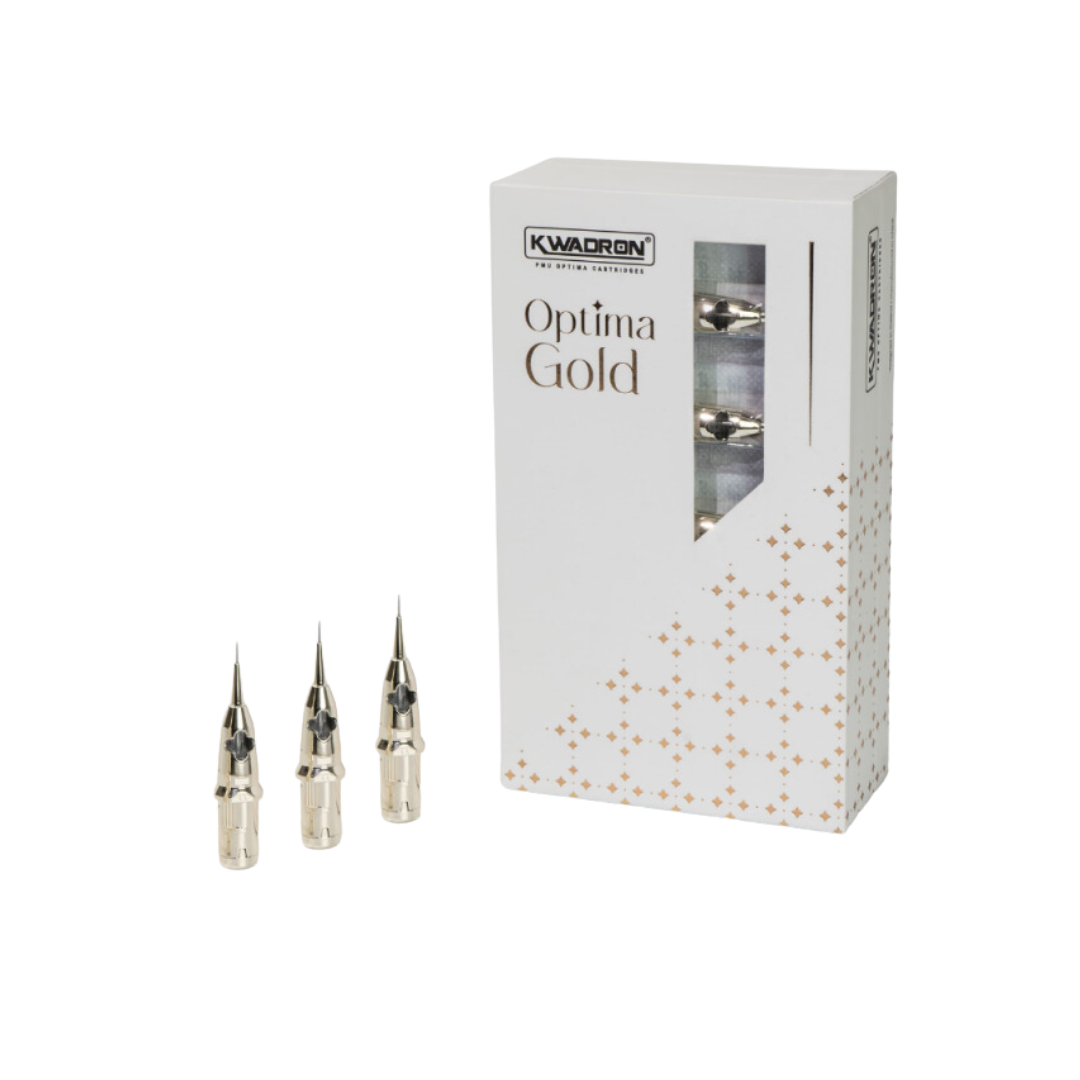 Kwadron - Optima GOLD Cartridges - 1 Round Liner 0.25mm (25/1RLLT) 20 Pcs